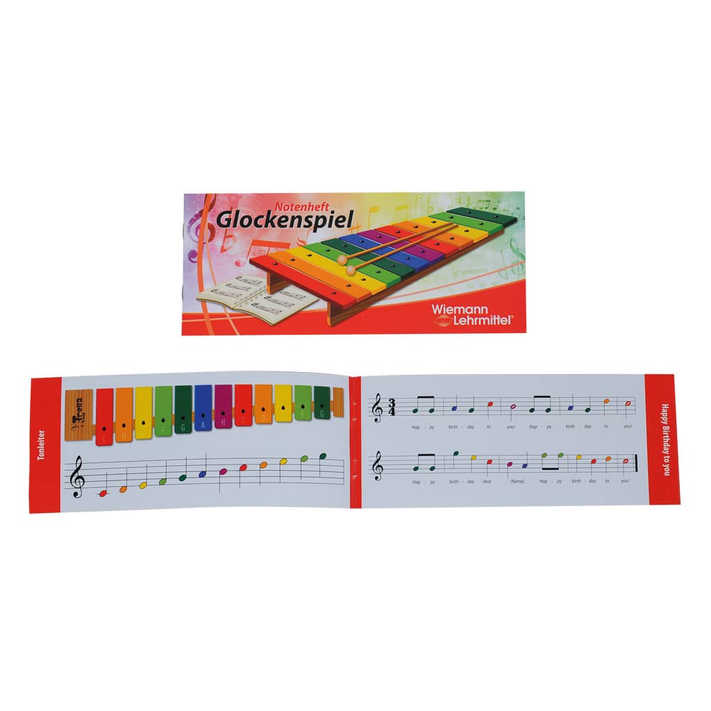 Schüler Glockenspiel bunt, Sopranmetallophon | Wiemann Lehrmittel