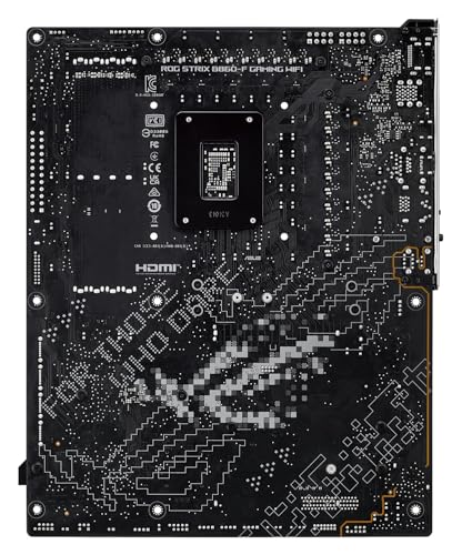 ROG Strix B860-F Gaming WiFi, Scheda Madre Intel ATX, 16+1+2+1 Fasi di Alimentazione, Slot DDR5, PCIe 5.0, Adatta per PC AI-Advanced, 4 Slot M.2, WiFi 7, AI Networking II, Aura Sync RGB, Nera - Scheda madre - Immagine 3