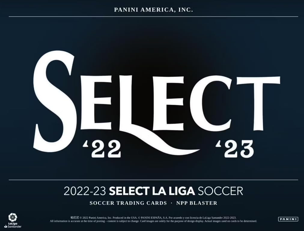 Amazon.co.jp: 2022/23 Panini Select La Liga サッカー 6パック