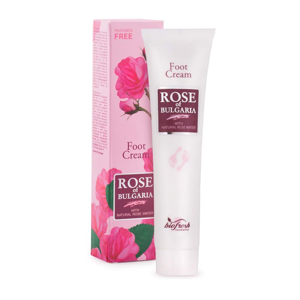 Biofresh Fußcreme Antimikrobe mit bulgarischem Rosenwasser, 75 ml