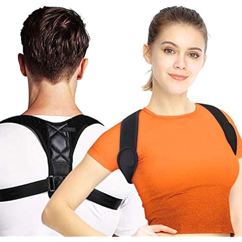 Posture Brace for Men and Women - Generise Breathable Back Straightener with Adjustable Posture Strap for Additional Posture Support to Improve Back Posture and Reduce Neck, Shoulder, Lumbar Pain Cover