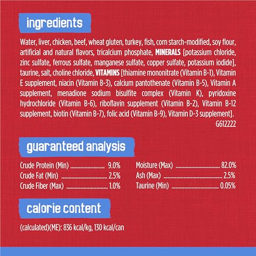 Image of Friskies Purina Shreds with Beef in Gravy Wet Cat Food - 5.5 oz. Cans (Pack of 48)