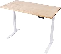Vista 10 de Stand Up Desk Store Escritorio eléctrico de altura ajustable de madera recuperada con memoria programable