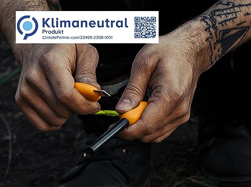 aZengear Feuerstahl, XXL Ferro Rod | Magnesium Feuerstein Outdoor für Funkenflug | Flint Steel Fire Starter | Feuerstarter Set + Paracord für Notfall, Camping, Bushcraft – Bild 5