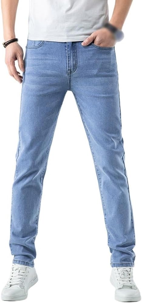 [たけち] ビジネス レギュラー ライト ストレッチ ジーンズ ストレートレッグ クラシック ジーンズ(33)