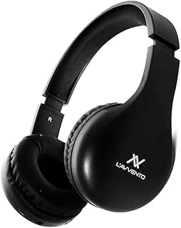 سماعات رأس ستيريو hp11b مع بلوتوث من لافينتو، لون أسود