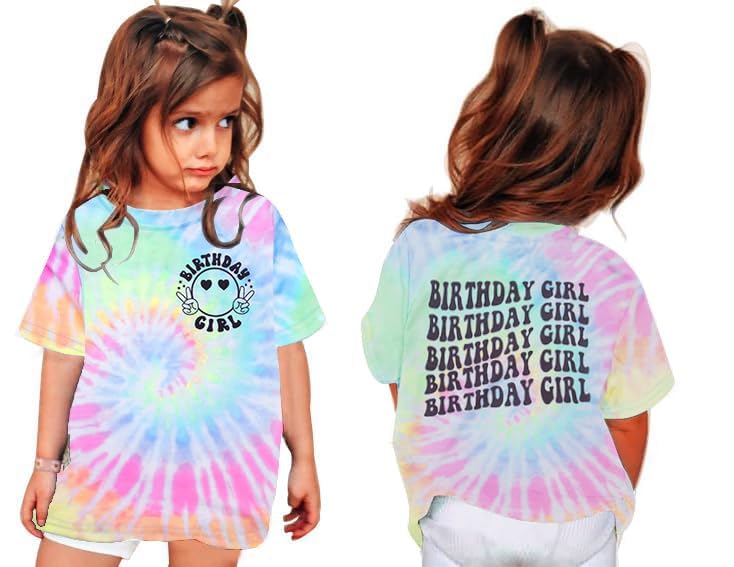 Birthday Dude Cute Graphic Tee - Boys &amp; Girls Toddler to Teen Casual Short Sleeve Top