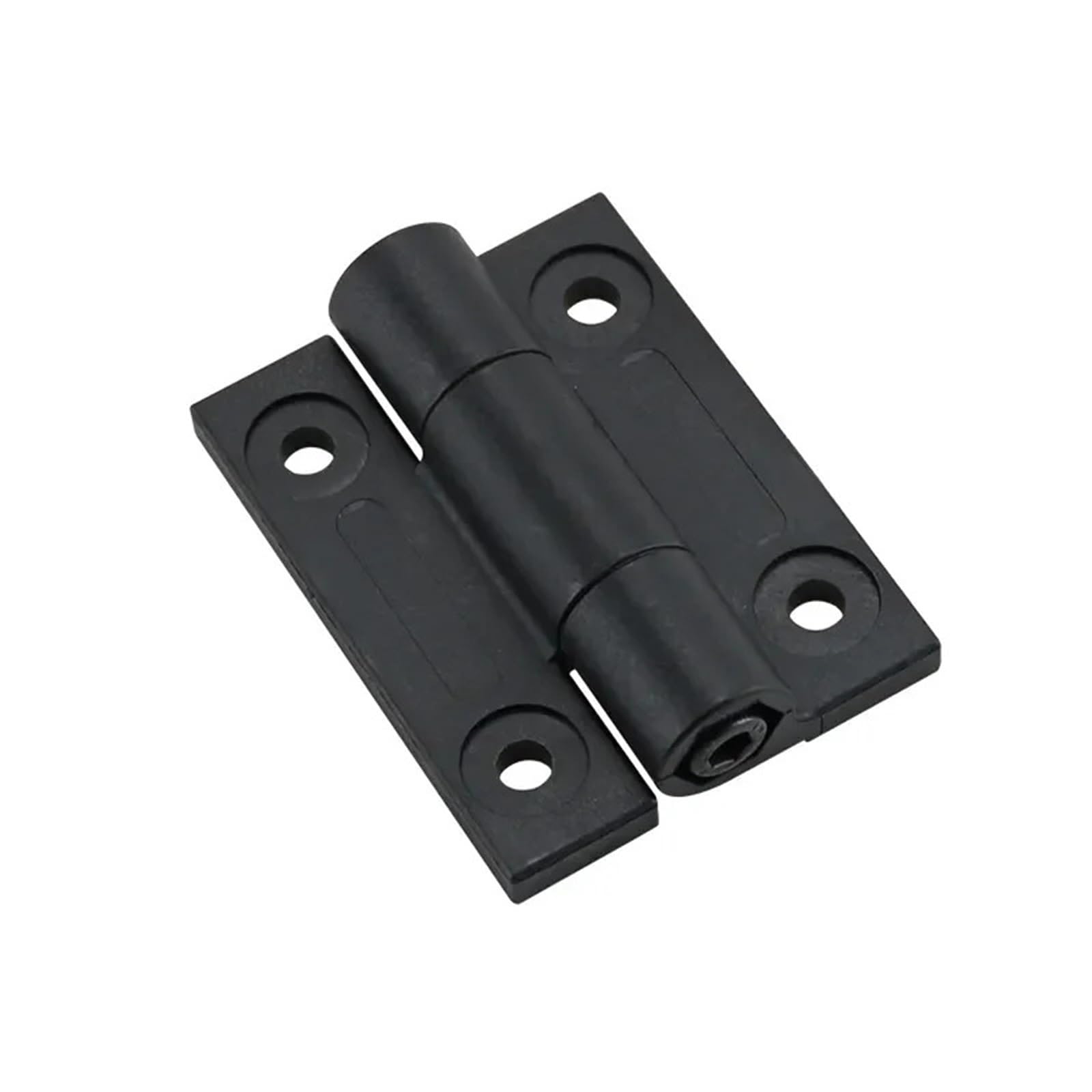 Plastic Damping Torque Hinge Industrial Medical Equipment Can Stop and Position Hinges 1Pcs(Black)