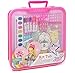 JoJo Siwa Coloring and Activity Art Tub, Includes Markers, Stickers, Mess Free Crafts Color Kit in Art Tub, for Toddlers, Boys and Kids