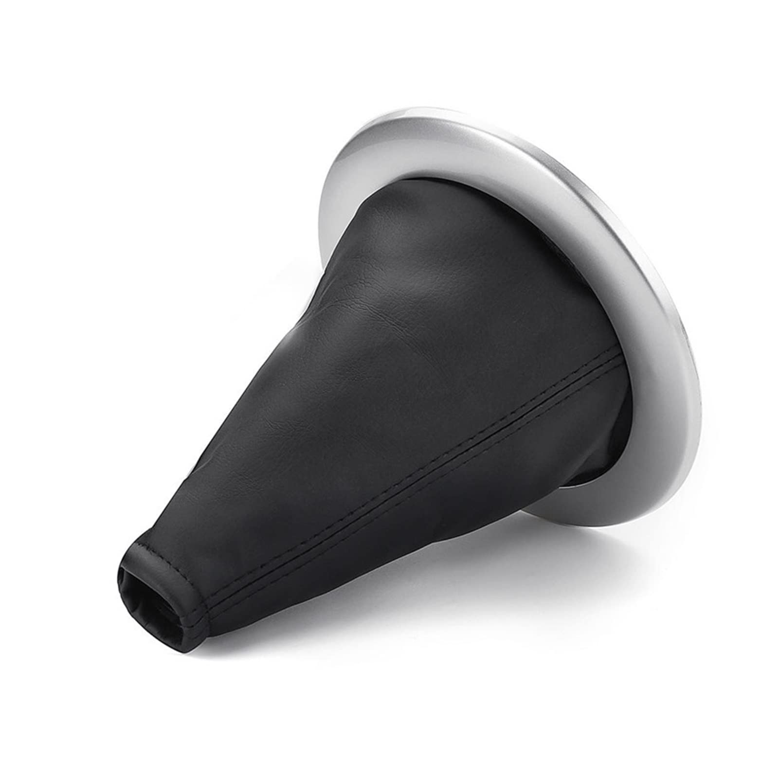 Soufflet Levier De Vitesse Beige Pour Renault Mégane 2 – Avec Cadre Argenté