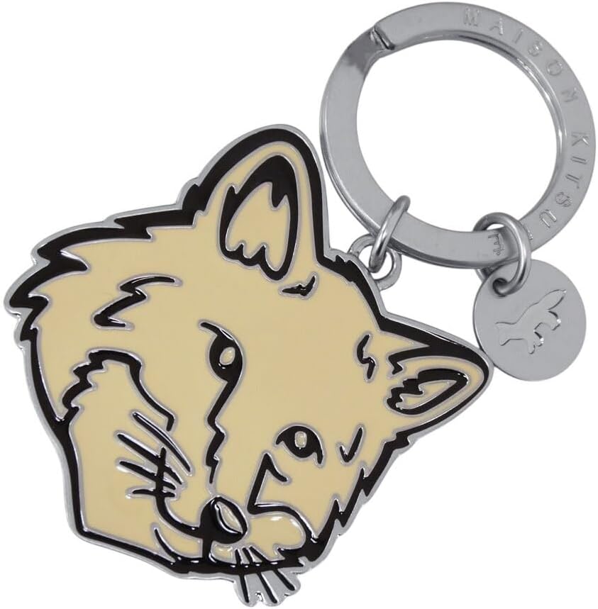 メゾンキツネ] キーリング キーホルダー MM06904AM1002 BOLD FOX HEAD