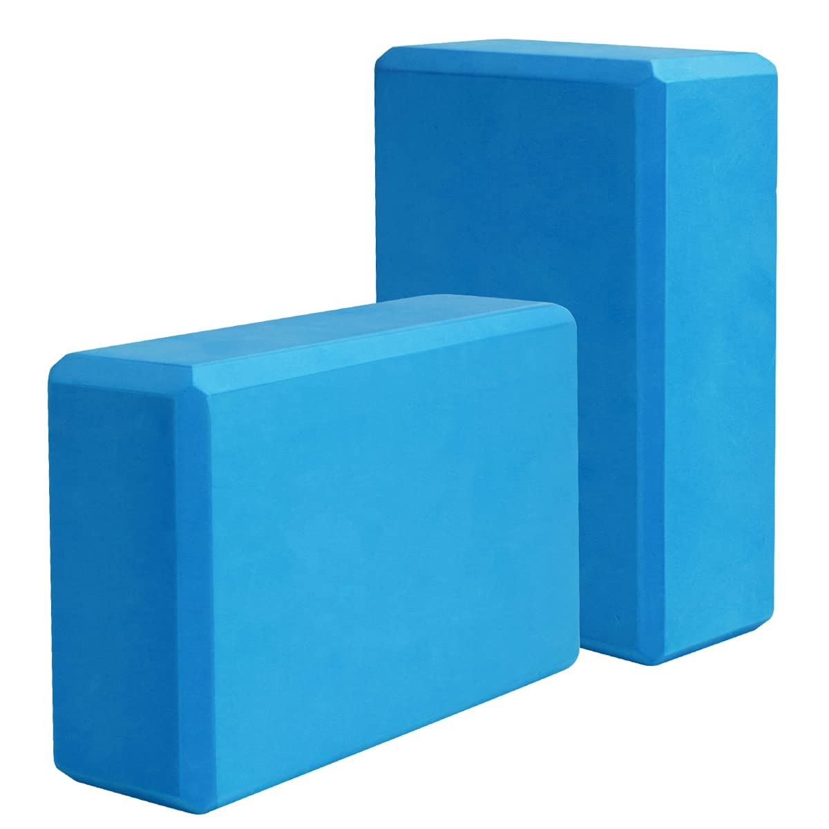 Bolt Yoga Blocks EVA Foam Block to Support and Deepen Poses, Improve Strength and Aid Balance and Flexibility 2Pcs-image-3