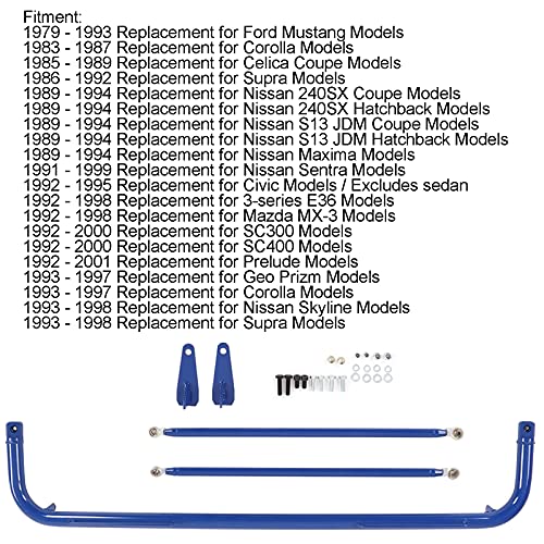 Kit barra arnés cinturón acero inoxidable 49in AMONIDA miniatura 2