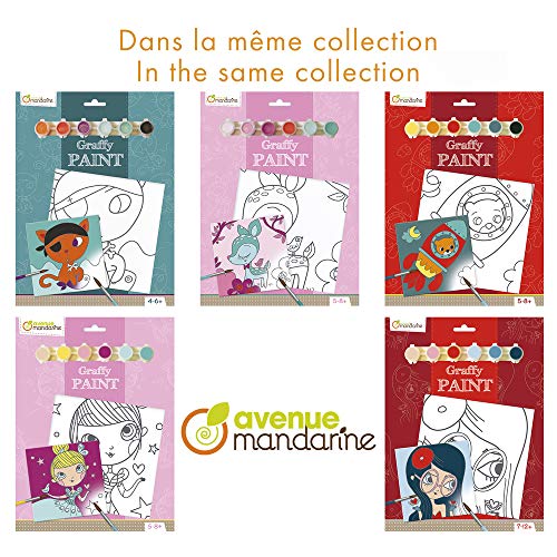 Avenue Mandarine PP018O -Set Graffy Paint con tela...