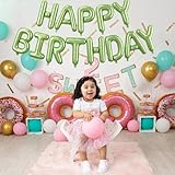 Zoom IMG-1 udrkfopk happy birthday banner verde