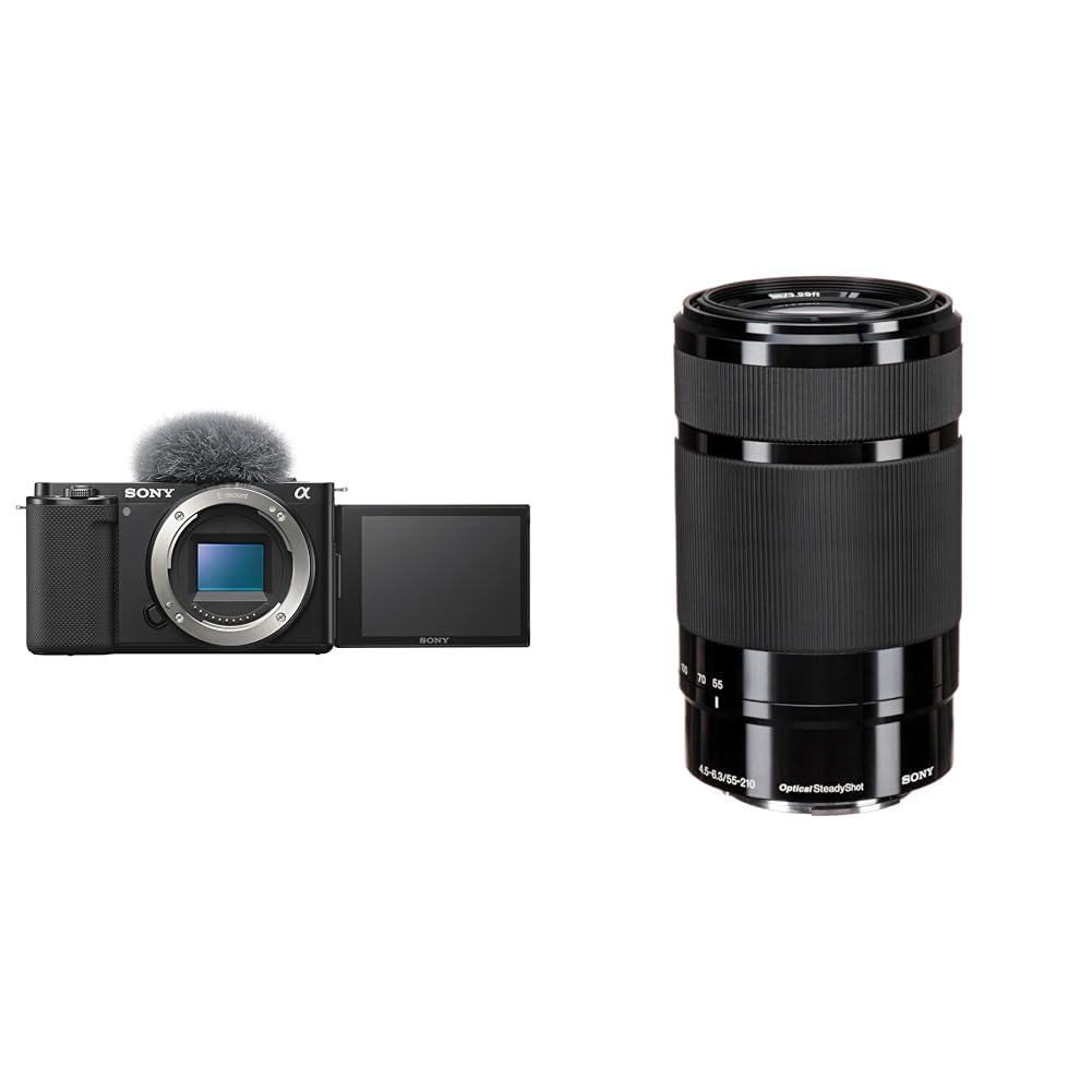 Sony Alpha Zv-E10 24.2 Mega Pixel Interchangeable-Lens Optical Zoom Mirrorless Vlog Camera, Made for-image-6
