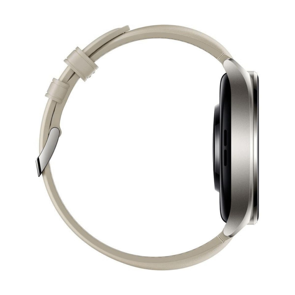 XIAOMI Watch 2 Titan - Funda Gris con Correa de Cuero Blanco