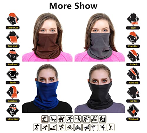 VANCROWN Headwear Head Wrap 220 Patterns sport headband sweatband 12in1