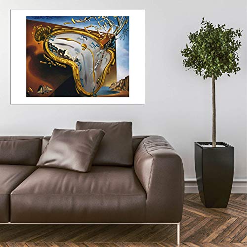 Impression d'art encadrée Salvador Dali Soft Watch authentique - 5