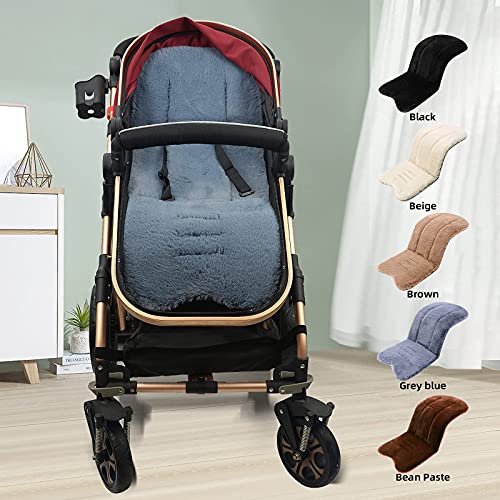 Kinderwagen Sitzauflage Sitzeinlage Sportsitz Winter für Buggy Kindersitz Babyschale Universal – Ansicht 2