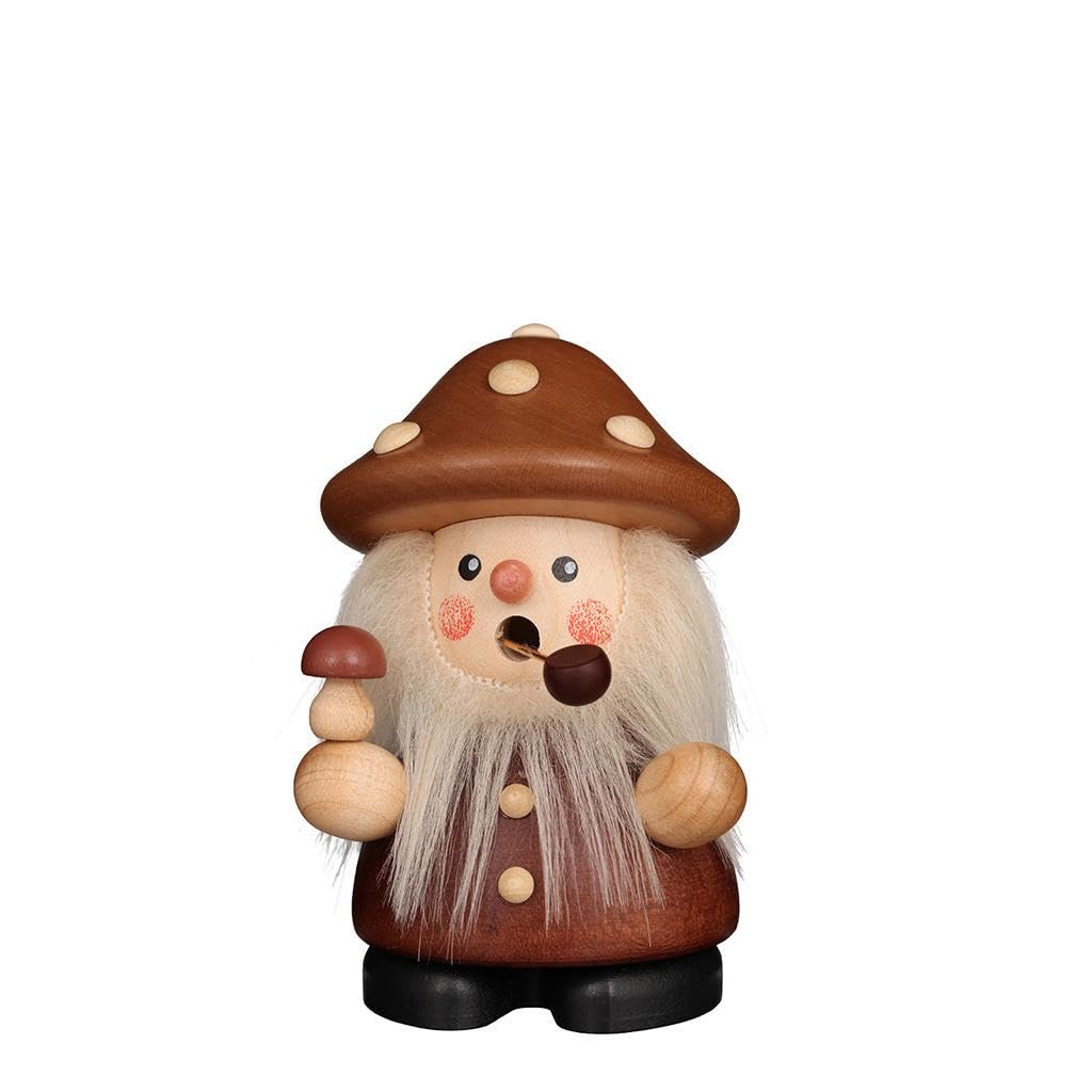 Christian Ulbricht Räuchermännchen Pilzmann Natur - 9,5 cm