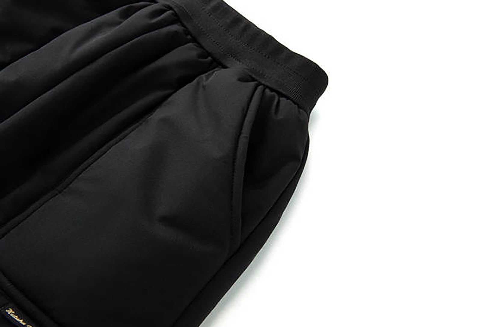 Pantaloni Felpati Bambino 3-14 Anni Larghi Invernali Pile Caldi Pantaloni Tuta Cargo Ragazzo Sportivi Loose Tasche Pantalone Jogging Baggy Casual con Elastico in Vita Morbidi Casa