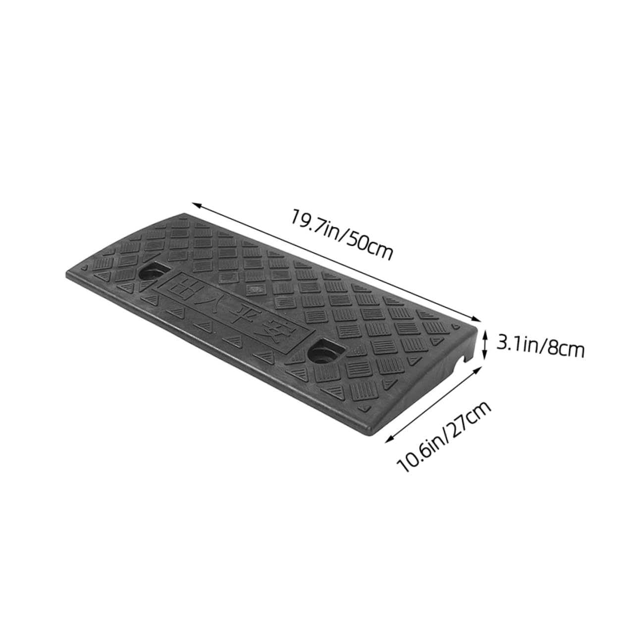 Beavorty Car Ramp Portable Ramp Pp Black