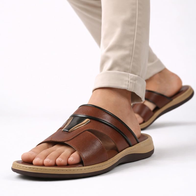 Image of FAUSTO Men Slip On Sandal