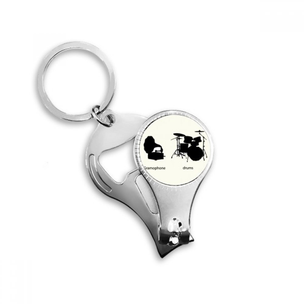 Kit de tambour Song Music motif énergie pour ongles manucure maison