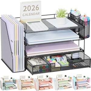gianotter Paper Letter Tray Organiz...