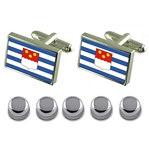 Select Gifts Hemdjurk Studs Batumi City Georgia Vlag Manchetknopen