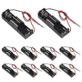 ACEIRMC AA Battery Holder Bundle 1.5V Single AA Battery Holder, 2 X 1.5V 3V AA Battery Holder, 3 X 1.5V 4.5V AA Battery Holder, 4X 1.5V 6V AA Battery Holderwith Leads (10pcs 1 Slot)