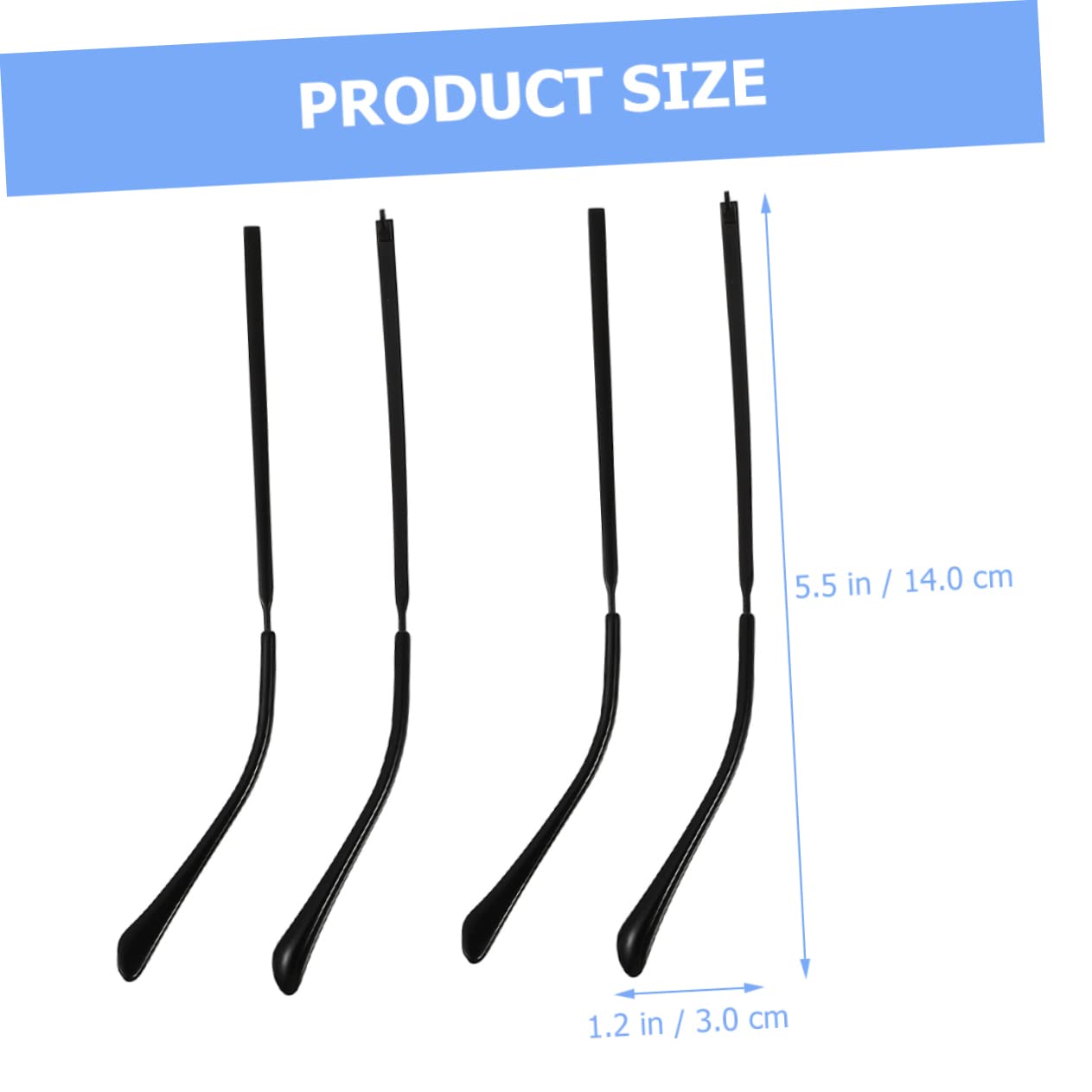 Healeved 10paires Bras De Lunettes Métal Universels Remplacement Élégant Pour Soleil Conception Antidérapante Et Facile à Installer