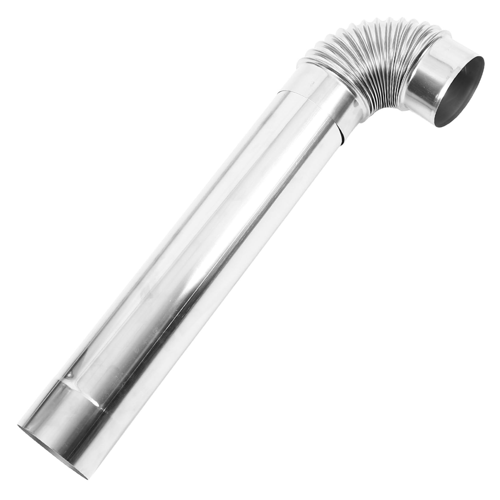 SHINEOFI Estensione per Canna Fumaria in Acciaio Inossidabile per Stufa Design Semplice