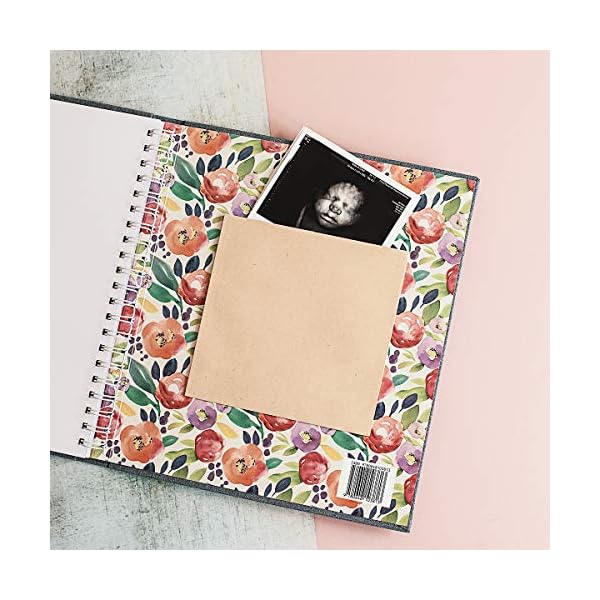 Peachly Baby Memory Book For Girls Milestone Keepsake Journal | First Five Years Baby Girl Memory Book | Baby Keepsakes… – Bild 10