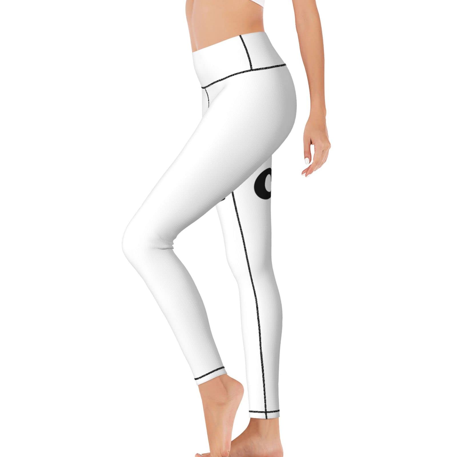 I Love Cock Women's Yoga Pants Capri Leggings High Waist Tights Skinny Pants Black