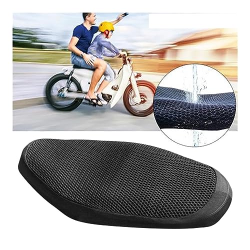 Housse de siège scooter imperméable et coussin de moto ventilé