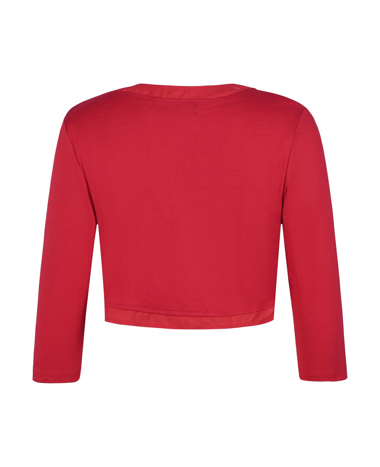 MINTLIMIT Cardigan court ouvert pour femme - Manches 3/4 - Boléro léger - Élégant et décontracté - Cardigan festif