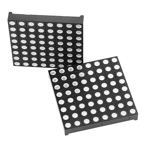 KONTONTY 2Pcs LED Matrix Module Full Display Anode for Projects and Signage