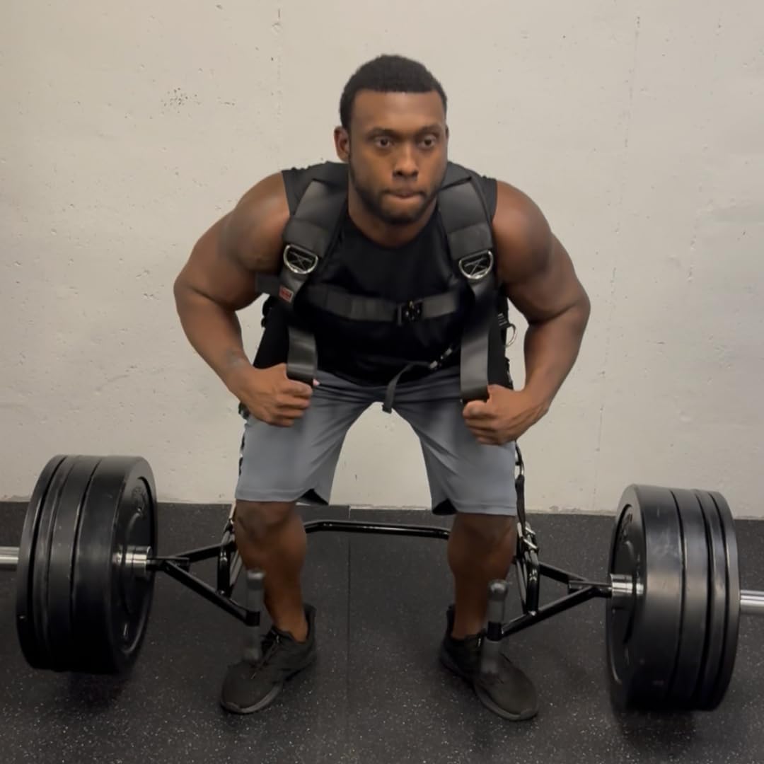 Loading Straps for Strength Training, Free Weight Accessory for all workout products - Barbell, Harnesses and Resistant Bands