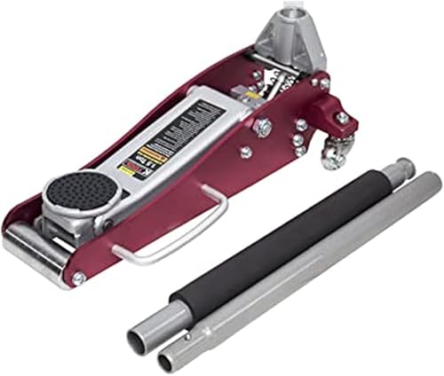 Miniatura 8 de K Tool International 63094 Gato de piso de servicio de perfil bajo de 1.5 toneladas para garajes, talleres de reparación y bricolaje, 3,000 libras.