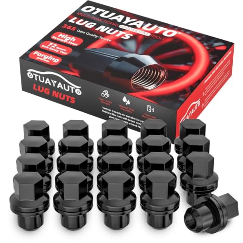 Image of OTUAYAUTO M14x1.5 Lug Nuts with Mag Seat 20PCS - Replacement for Land Rover
