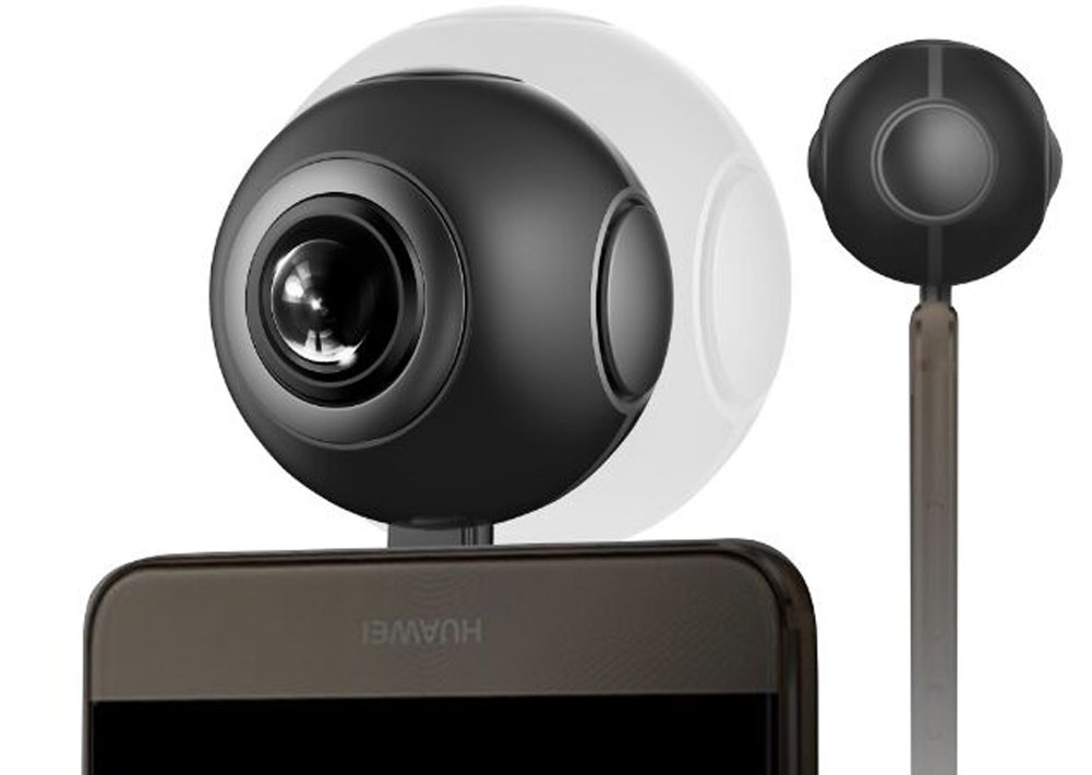 360 Camera For Android Smartphones Kanars Smalleye Dual Lens