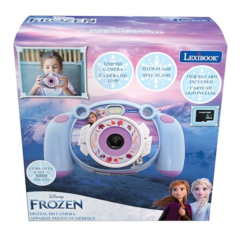 Lexibook Frozen cámara infantil 4-en-1 con foto y video miniatura 4