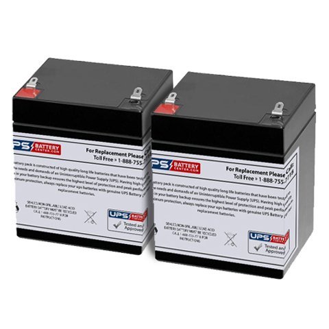CP1350PFCLCD Compatible Replacement Battery Set by UPS Battery Center (Set of 2 Batteries)