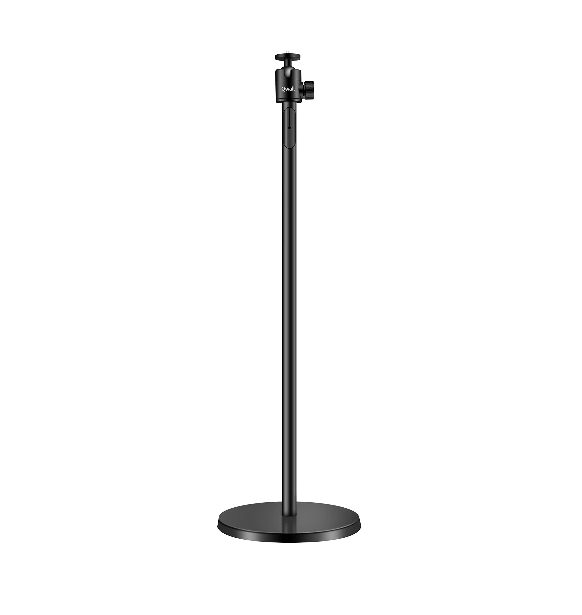 Supporto Da Parete Per Proiettore Regolabile 360° Con Vite 1/4″ In Metallo Bianco – Inclinabile E Girevole, Per Home Cinema E Ufficio