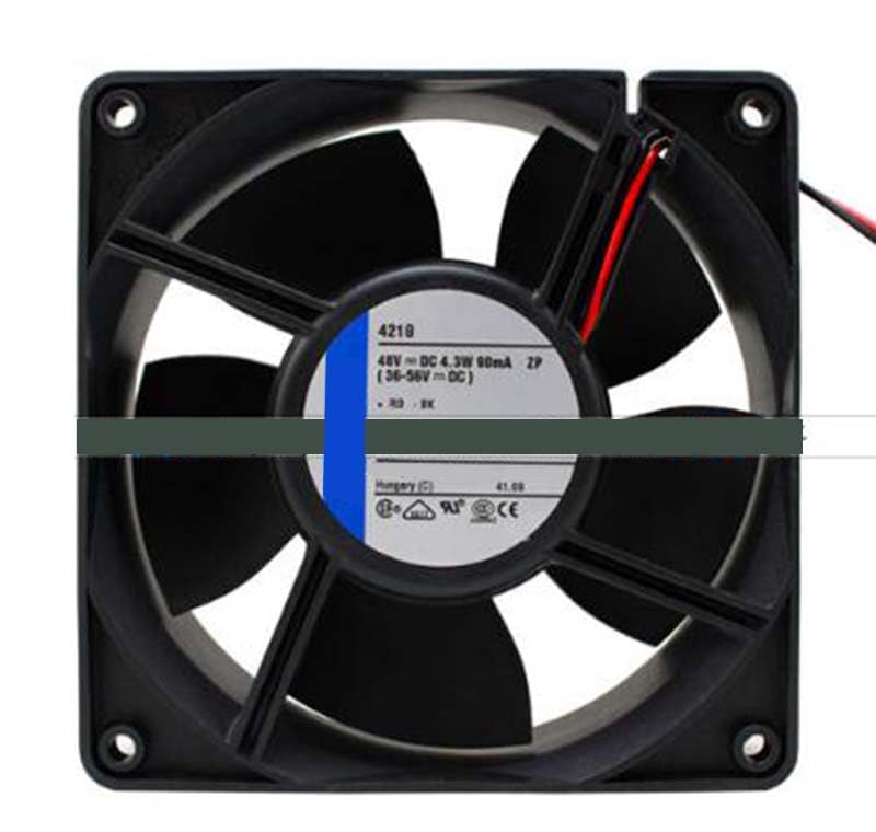 Ventilateur de refroidissement axial 120 mm 48V pour matériel informatique