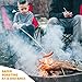 MalloMe Marshmallow Roasting Sticks Smores Kit - Marshmallows Smores Sticks for Fire Pit Long - Camping Campfire Accessories S'mores Gift Set- Smore Hot Dog Roaster Marshmello Skewers - 34 Inch 5 Pack