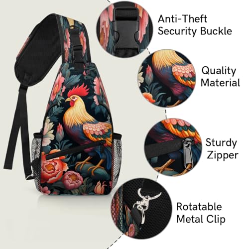 Bolso sling unisex para viaje y senderismo miniatura 3