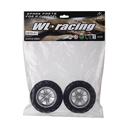 Goolrc Original Wltoys A969 K929 1/18 Rc Car Left Tire A969 01 Part For Wltoys Rc Car Part #TOP4